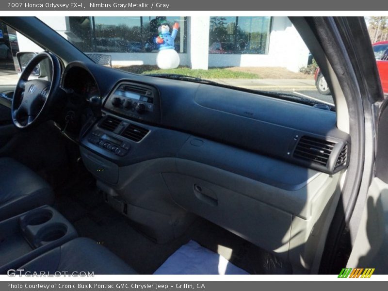 Nimbus Gray Metallic / Gray 2007 Honda Odyssey EX-L