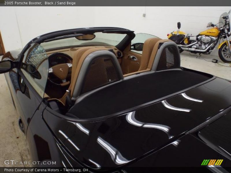 Black / Sand Beige 2005 Porsche Boxster