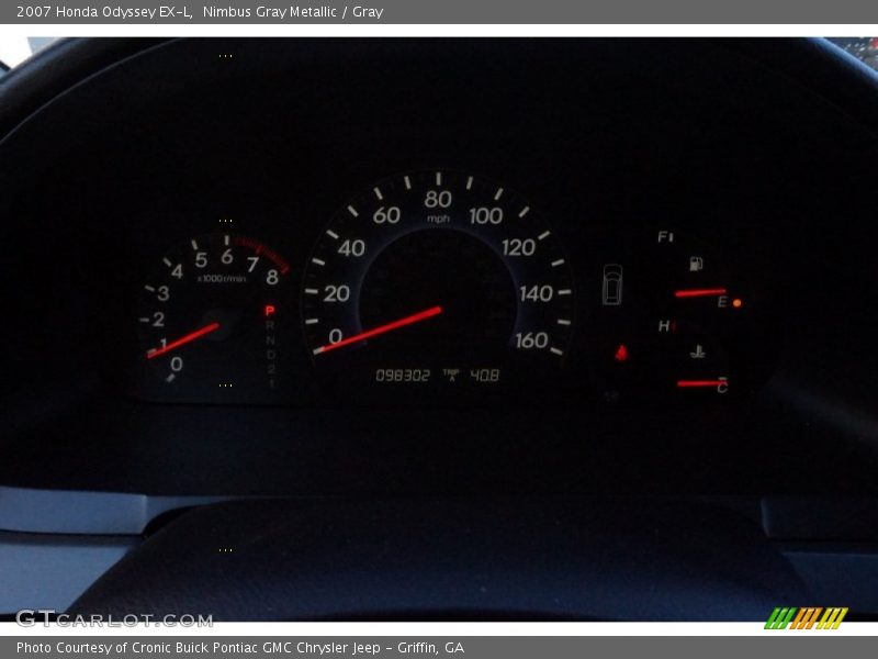 Nimbus Gray Metallic / Gray 2007 Honda Odyssey EX-L