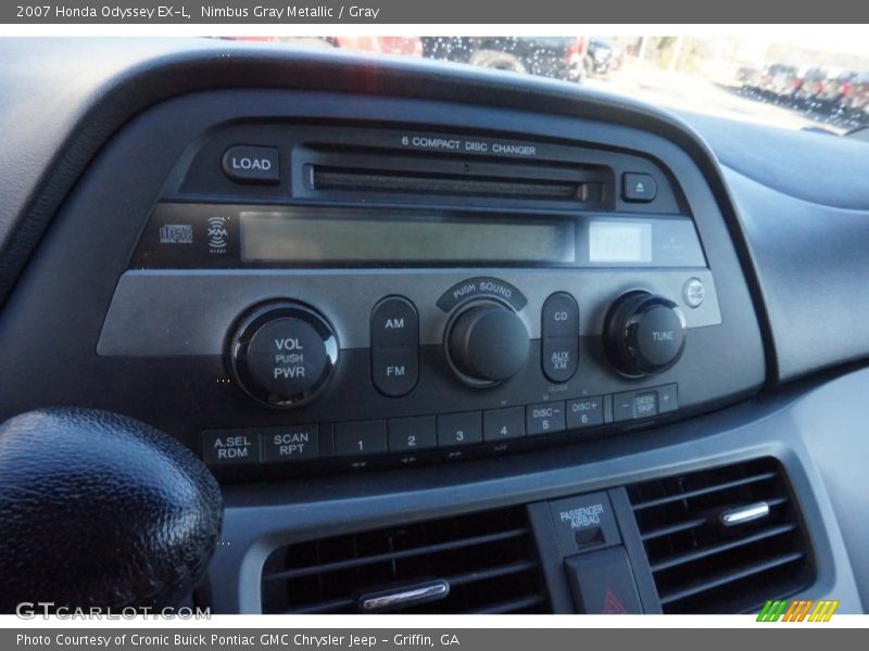 Nimbus Gray Metallic / Gray 2007 Honda Odyssey EX-L