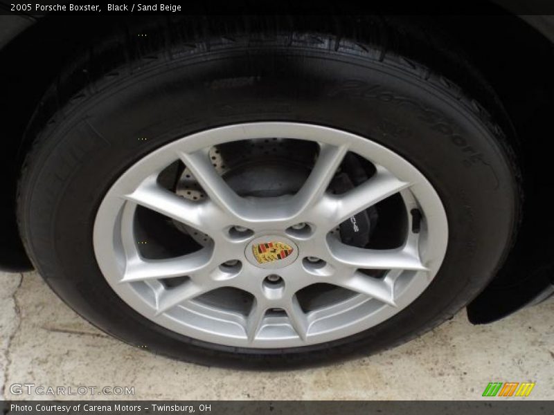 Black / Sand Beige 2005 Porsche Boxster
