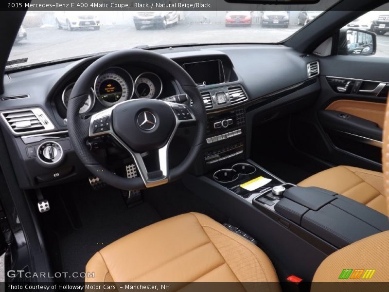  2015 E 400 4Matic Coupe Natural Beige/Black Interior