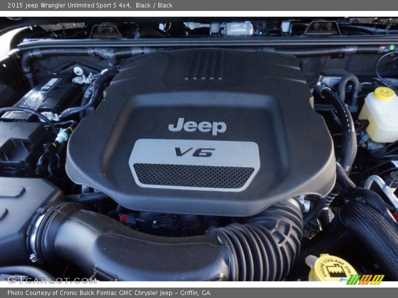Black / Black 2015 Jeep Wrangler Unlimited Sport S 4x4