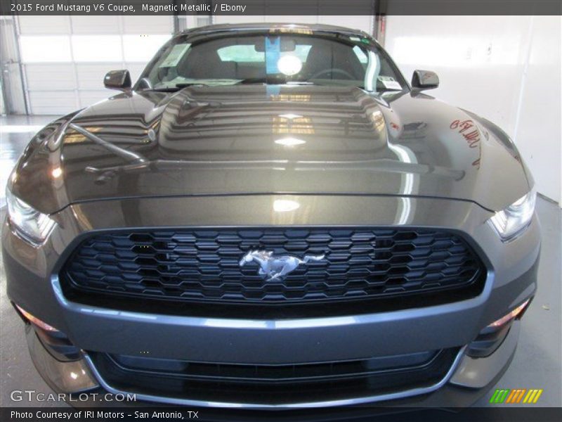 Magnetic Metallic / Ebony 2015 Ford Mustang V6 Coupe