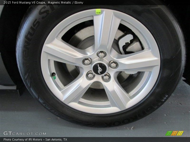 Magnetic Metallic / Ebony 2015 Ford Mustang V6 Coupe