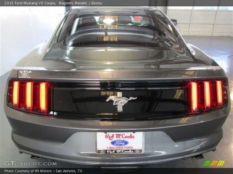 Magnetic Metallic / Ebony 2015 Ford Mustang V6 Coupe