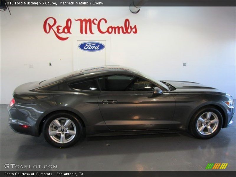 Magnetic Metallic / Ebony 2015 Ford Mustang V6 Coupe
