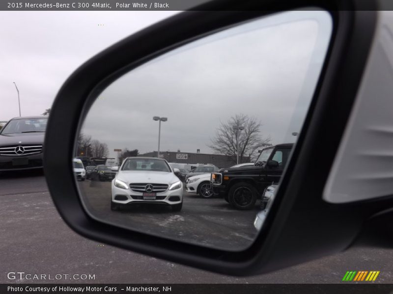 Polar White / Black 2015 Mercedes-Benz C 300 4Matic