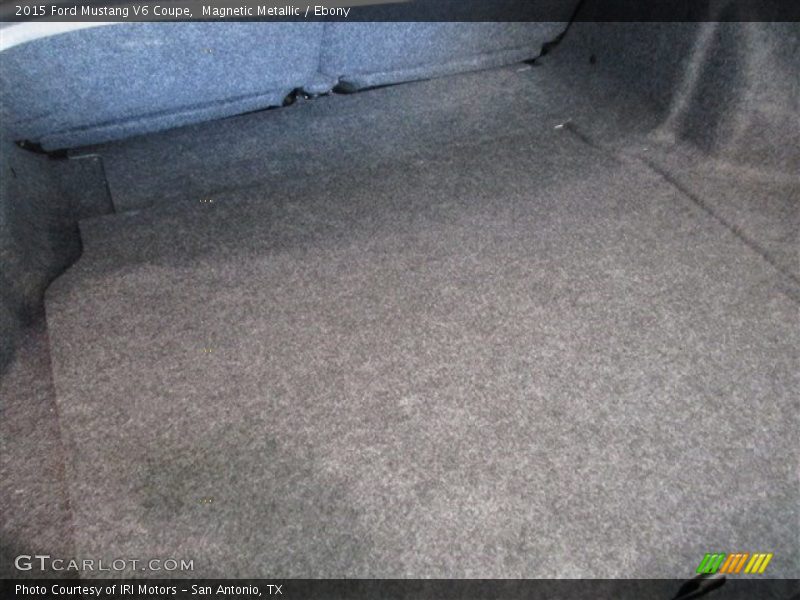 Magnetic Metallic / Ebony 2015 Ford Mustang V6 Coupe