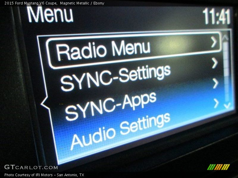 Magnetic Metallic / Ebony 2015 Ford Mustang V6 Coupe