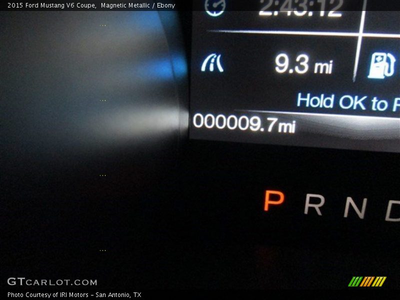 Magnetic Metallic / Ebony 2015 Ford Mustang V6 Coupe