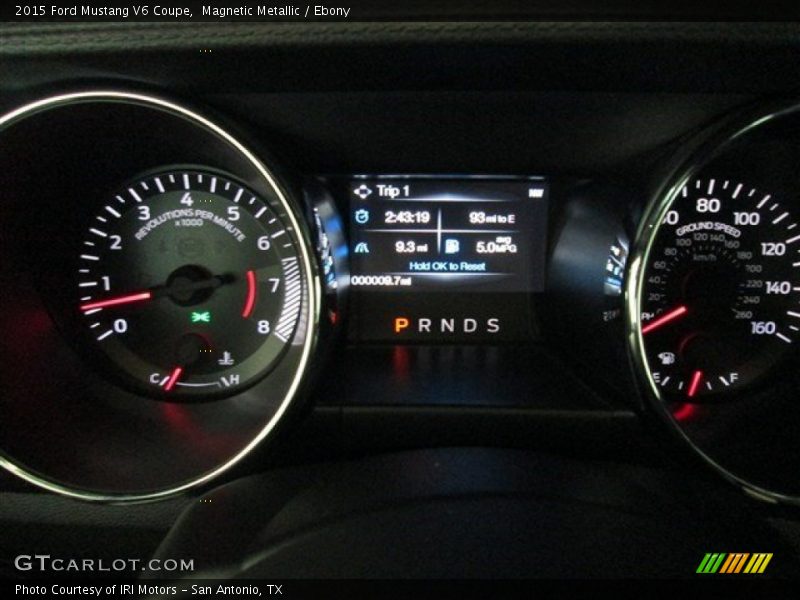 Magnetic Metallic / Ebony 2015 Ford Mustang V6 Coupe