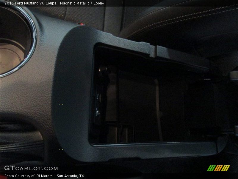 Magnetic Metallic / Ebony 2015 Ford Mustang V6 Coupe