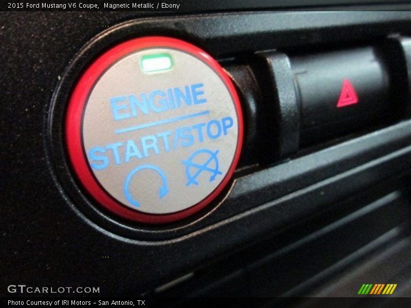 Magnetic Metallic / Ebony 2015 Ford Mustang V6 Coupe