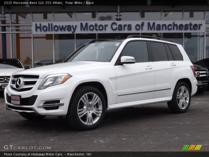 Polar White / Black 2015 Mercedes-Benz GLK 350 4Matic