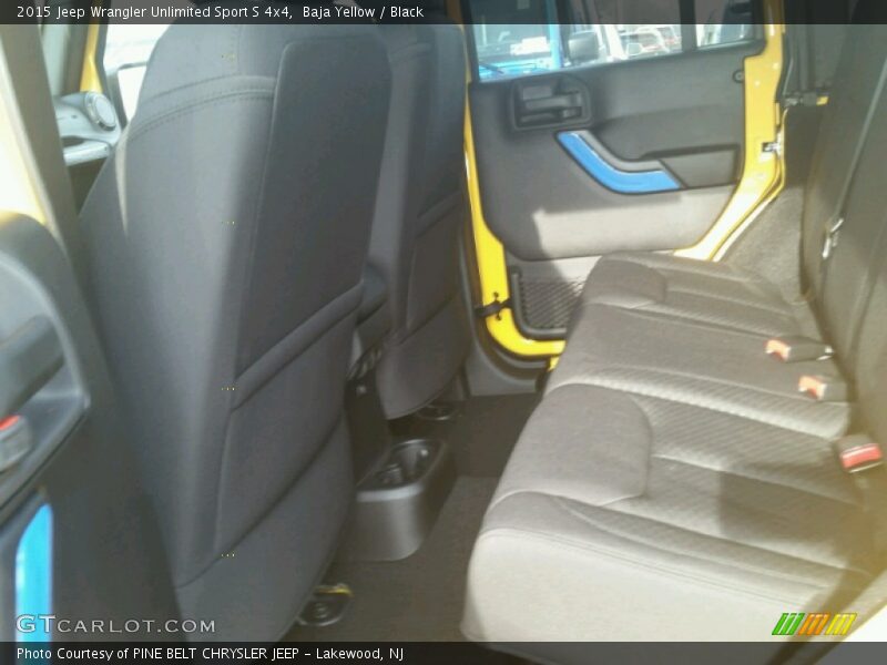 Baja Yellow / Black 2015 Jeep Wrangler Unlimited Sport S 4x4