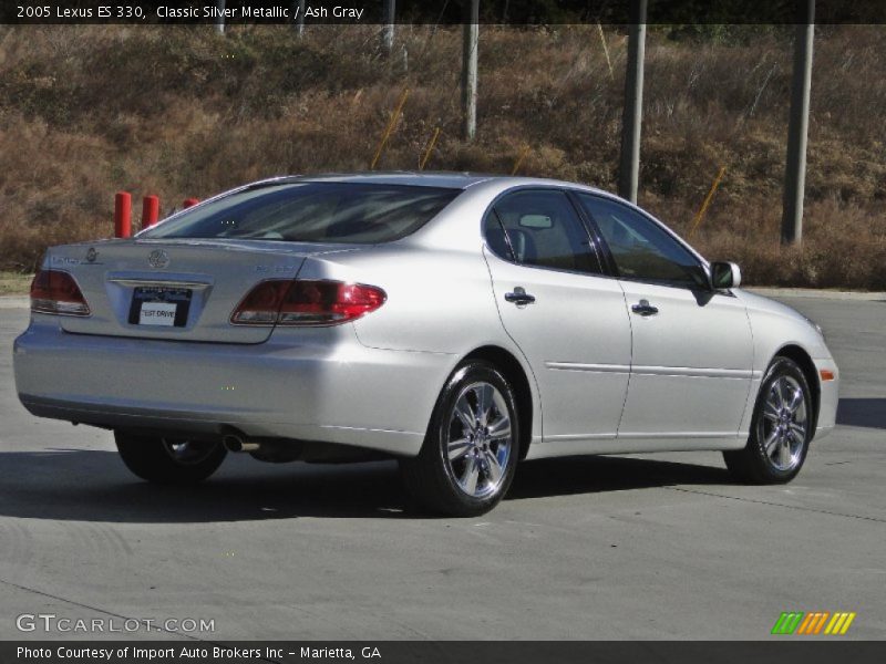 Classic Silver Metallic / Ash Gray 2005 Lexus ES 330