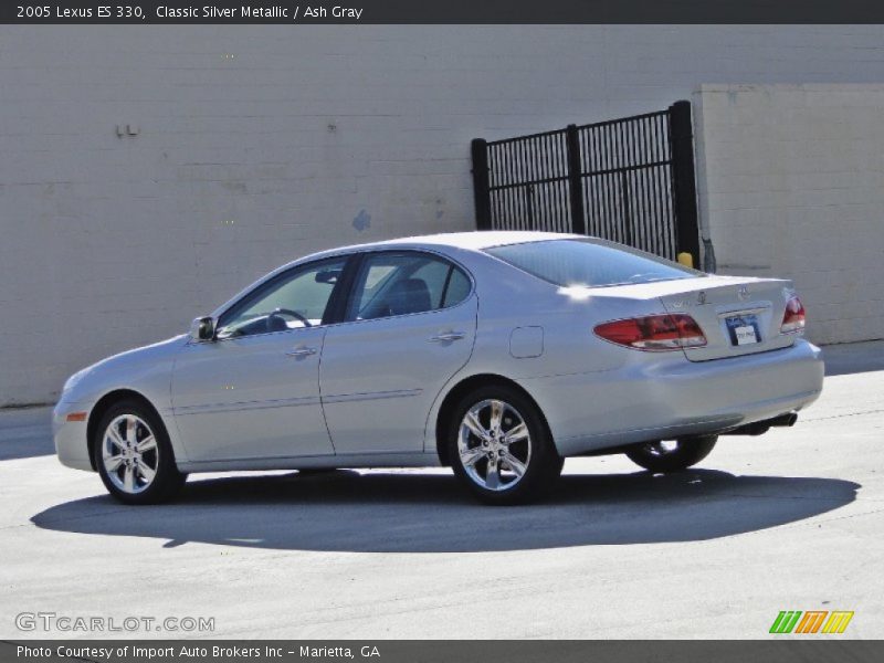 Classic Silver Metallic / Ash Gray 2005 Lexus ES 330