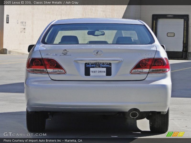 Classic Silver Metallic / Ash Gray 2005 Lexus ES 330
