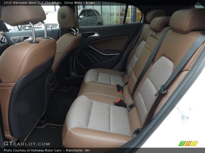 Rear Seat of 2015 GLA 250 4Matic