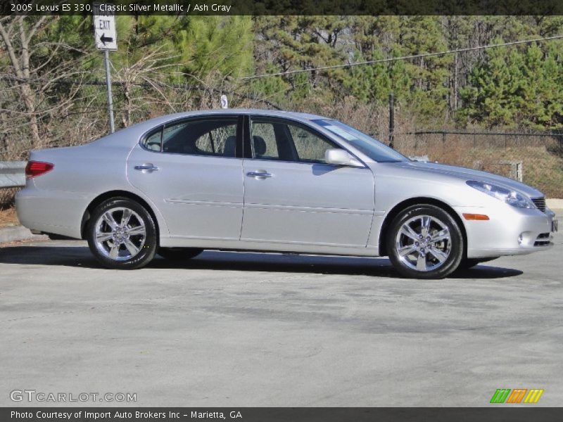 Classic Silver Metallic / Ash Gray 2005 Lexus ES 330