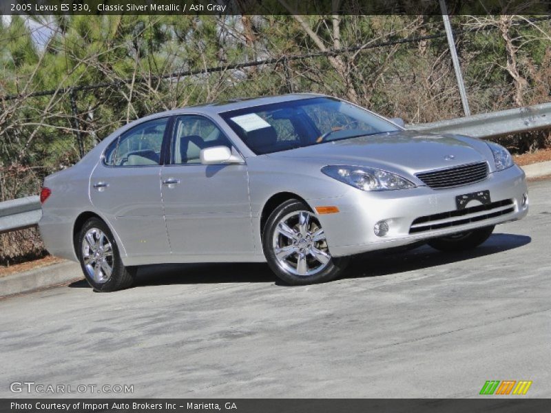 Classic Silver Metallic / Ash Gray 2005 Lexus ES 330