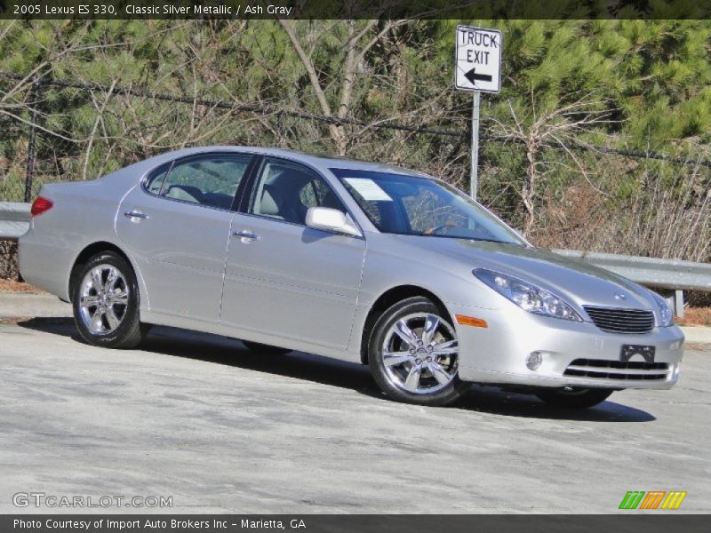 Classic Silver Metallic / Ash Gray 2005 Lexus ES 330