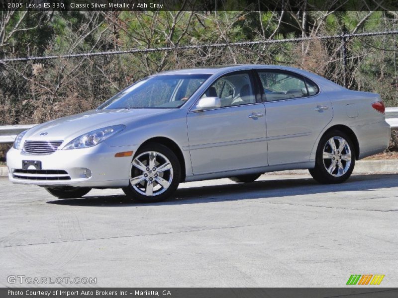 Classic Silver Metallic / Ash Gray 2005 Lexus ES 330