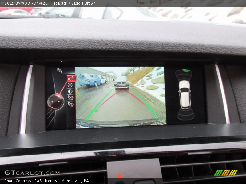 Jet Black / Saddle Brown 2015 BMW X3 xDrive28i