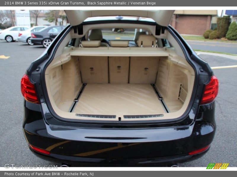 Black Sapphire Metallic / Venetian Beige 2014 BMW 3 Series 335i xDrive Gran Turismo