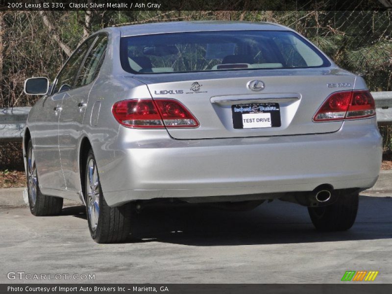 Classic Silver Metallic / Ash Gray 2005 Lexus ES 330
