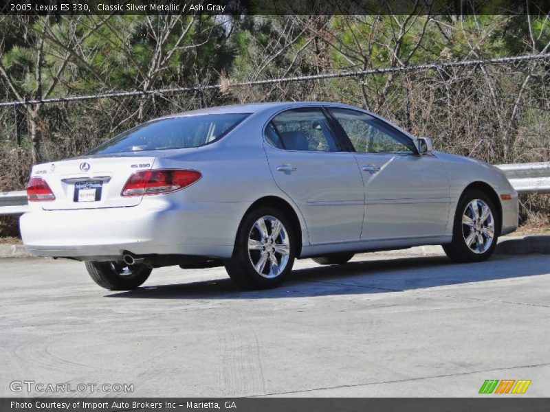 Classic Silver Metallic / Ash Gray 2005 Lexus ES 330