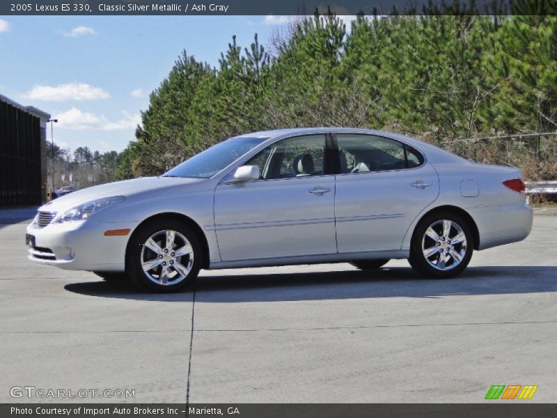 Classic Silver Metallic / Ash Gray 2005 Lexus ES 330