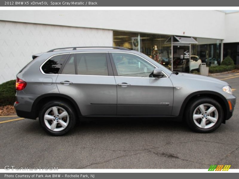 Space Gray Metallic / Black 2012 BMW X5 xDrive50i