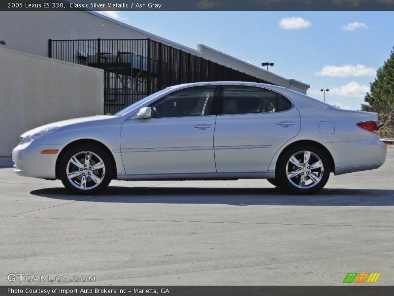 Classic Silver Metallic / Ash Gray 2005 Lexus ES 330