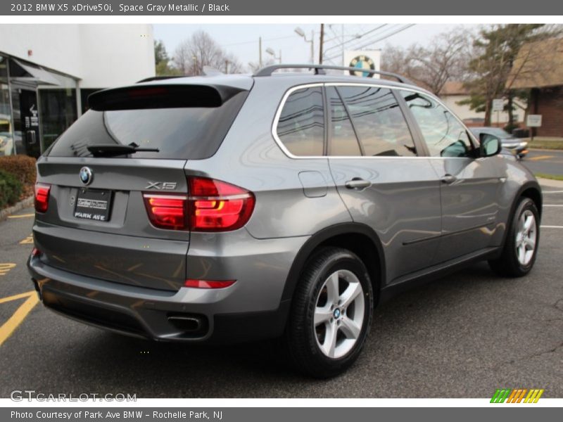Space Gray Metallic / Black 2012 BMW X5 xDrive50i