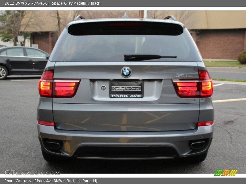 Space Gray Metallic / Black 2012 BMW X5 xDrive50i