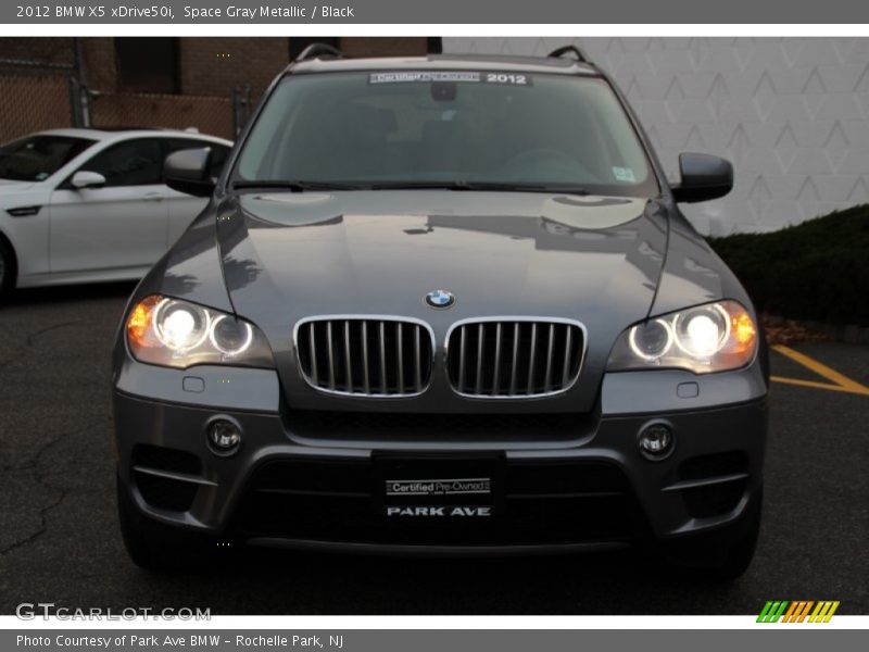 Space Gray Metallic / Black 2012 BMW X5 xDrive50i