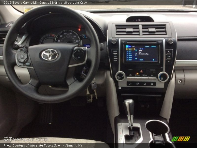 Classic Silver Metallic / Light Gray 2012 Toyota Camry LE