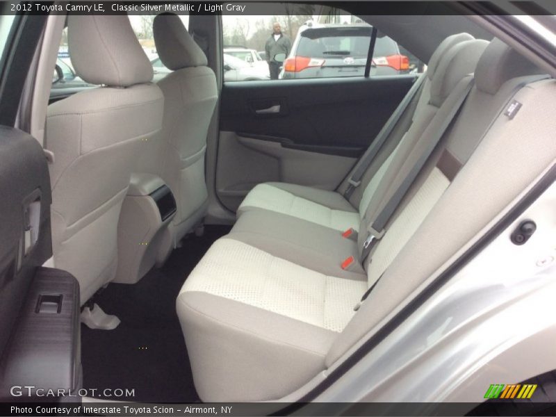 Classic Silver Metallic / Light Gray 2012 Toyota Camry LE