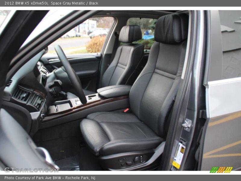 Space Gray Metallic / Black 2012 BMW X5 xDrive50i