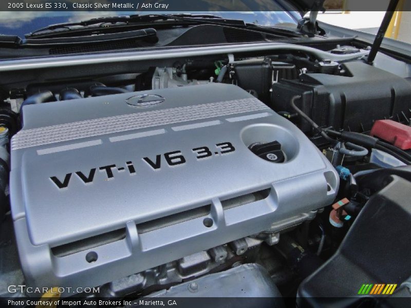 Classic Silver Metallic / Ash Gray 2005 Lexus ES 330