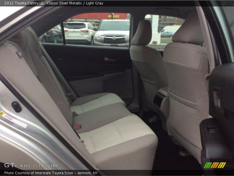 Classic Silver Metallic / Light Gray 2012 Toyota Camry LE