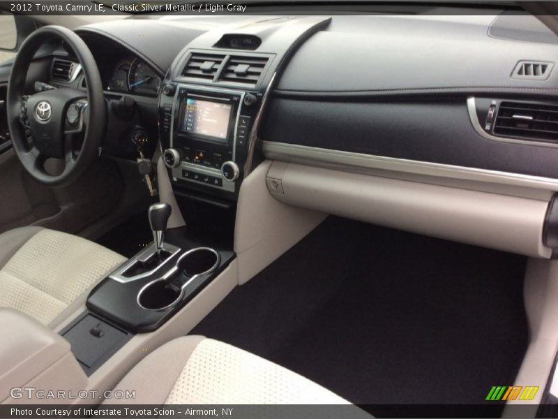 Classic Silver Metallic / Light Gray 2012 Toyota Camry LE