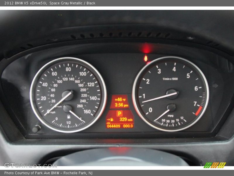 Space Gray Metallic / Black 2012 BMW X5 xDrive50i