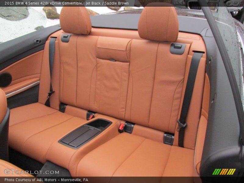 Rear Seat of 2015 4 Series 428i xDrive Convertible