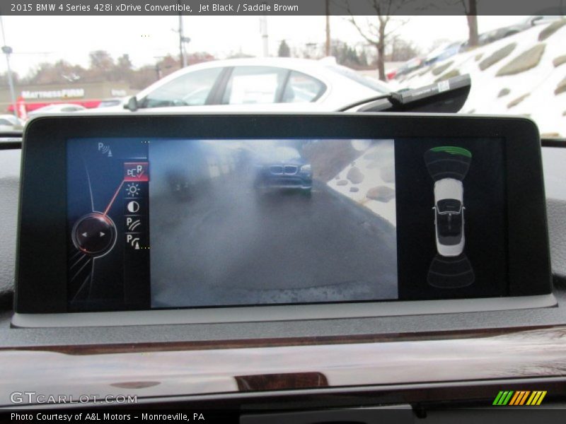 Jet Black / Saddle Brown 2015 BMW 4 Series 428i xDrive Convertible