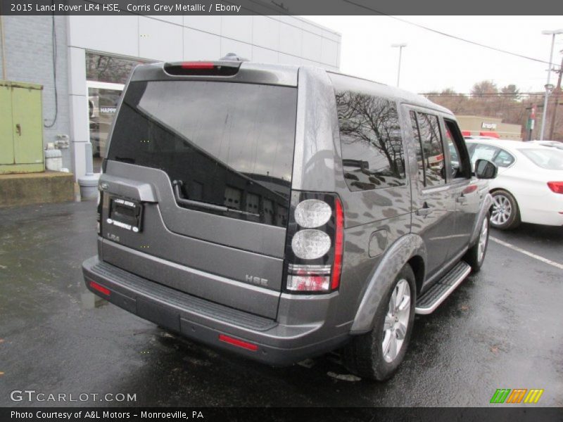 Corris Grey Metallic / Ebony 2015 Land Rover LR4 HSE