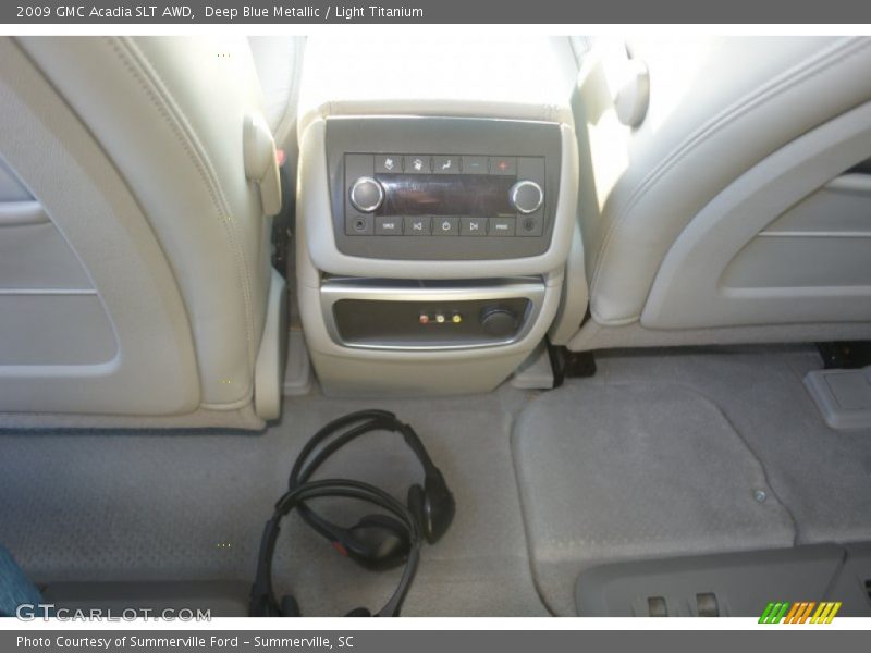 Deep Blue Metallic / Light Titanium 2009 GMC Acadia SLT AWD