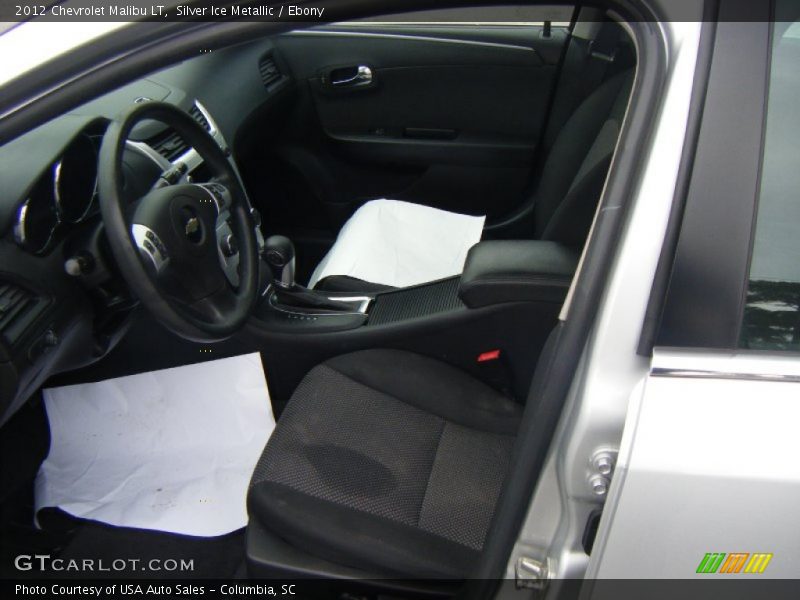Silver Ice Metallic / Ebony 2012 Chevrolet Malibu LT